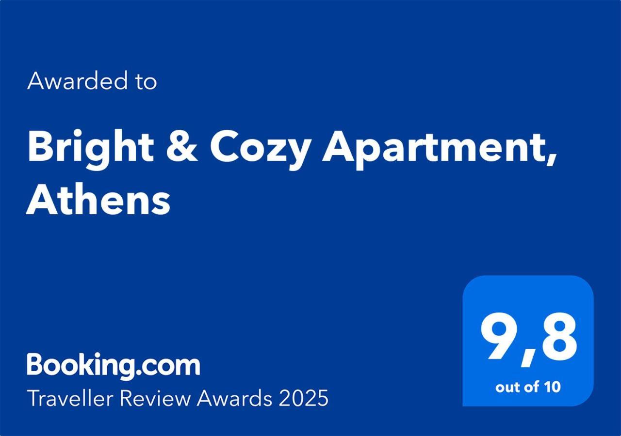 Bright & Cozy Apartment, Athena Bagian luar foto